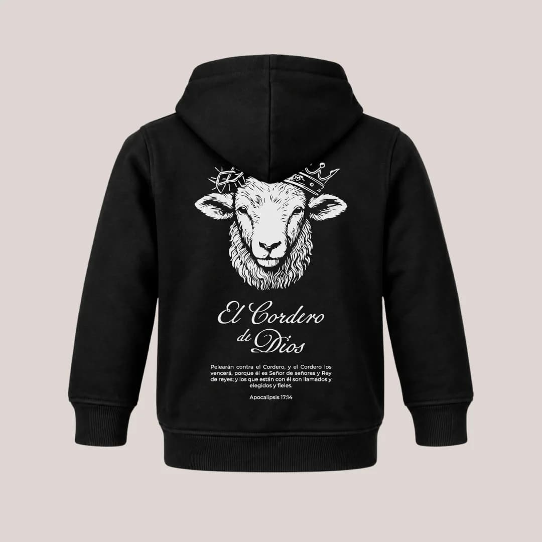 CORDERO BACK - HOODIE NI脩O - 0