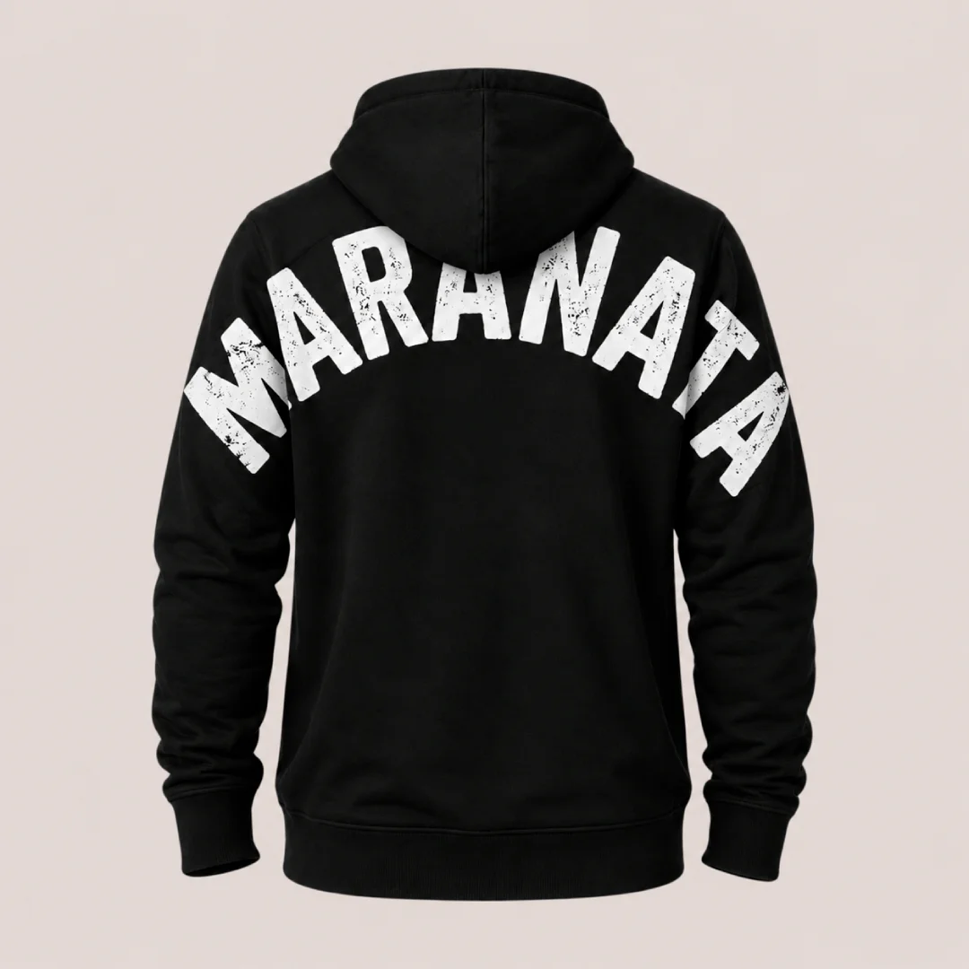 MARANATA BACK - HOODIE - 0