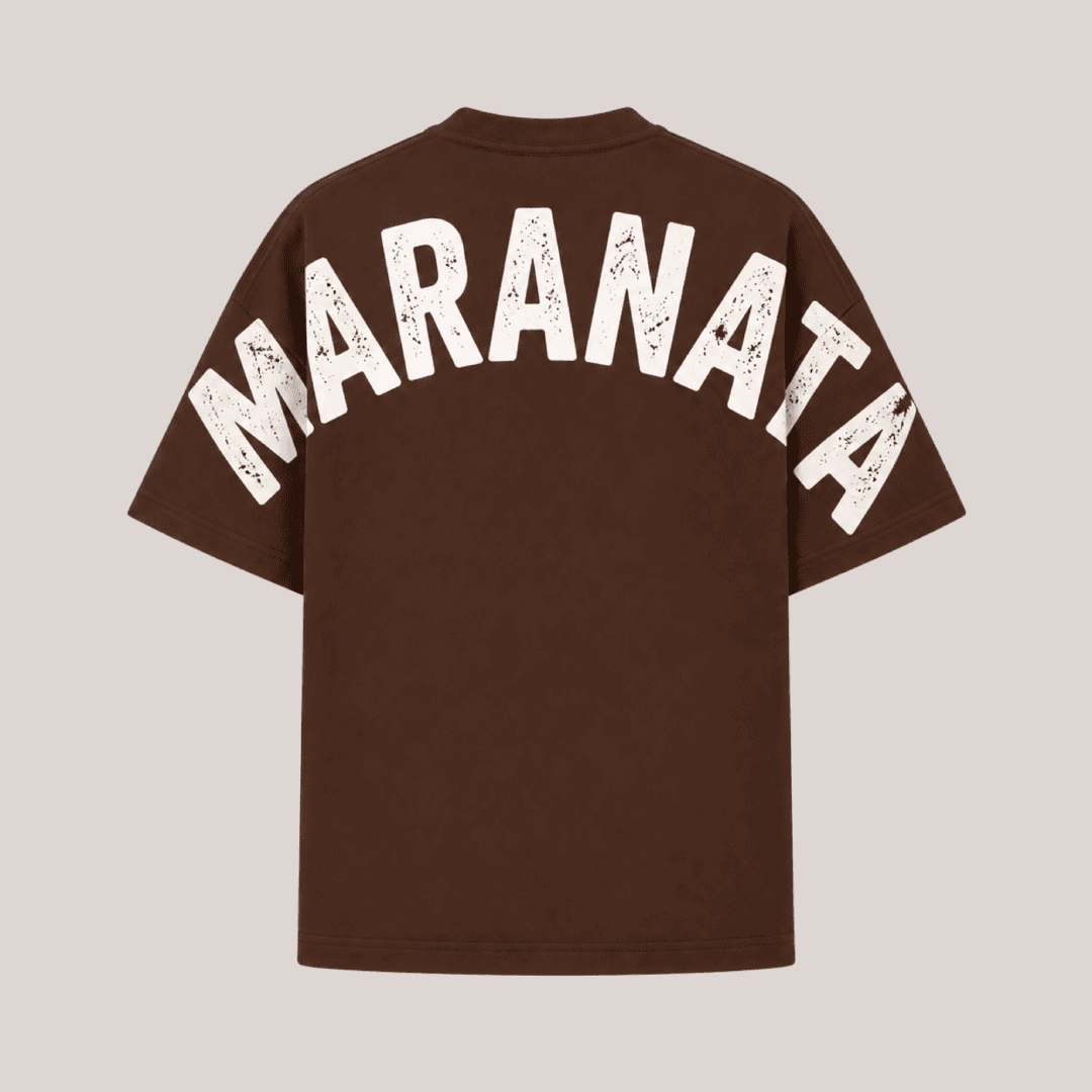 MARANATA BACK - POLERA OVERSIZED